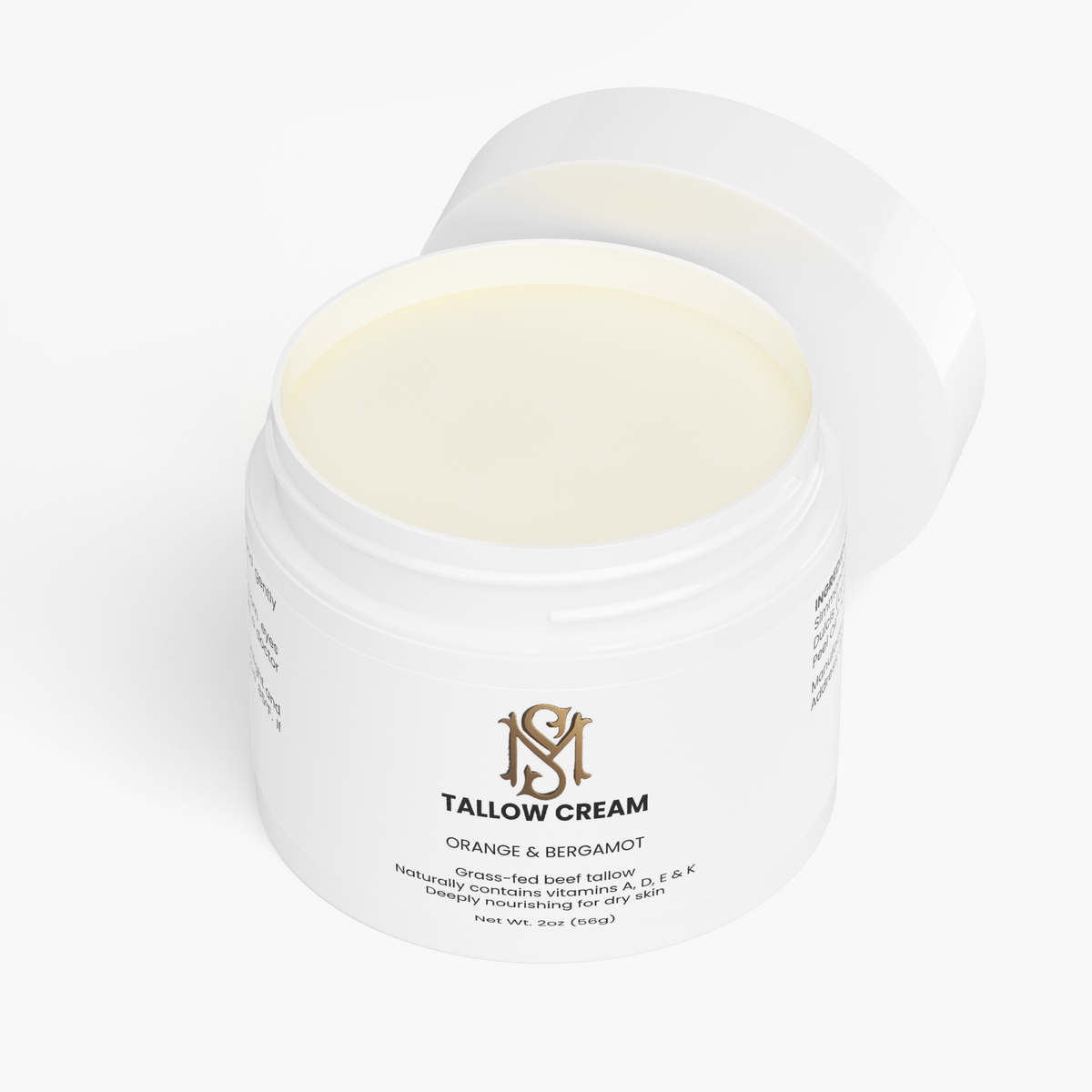 Tallow Cream Orange & Bergamot