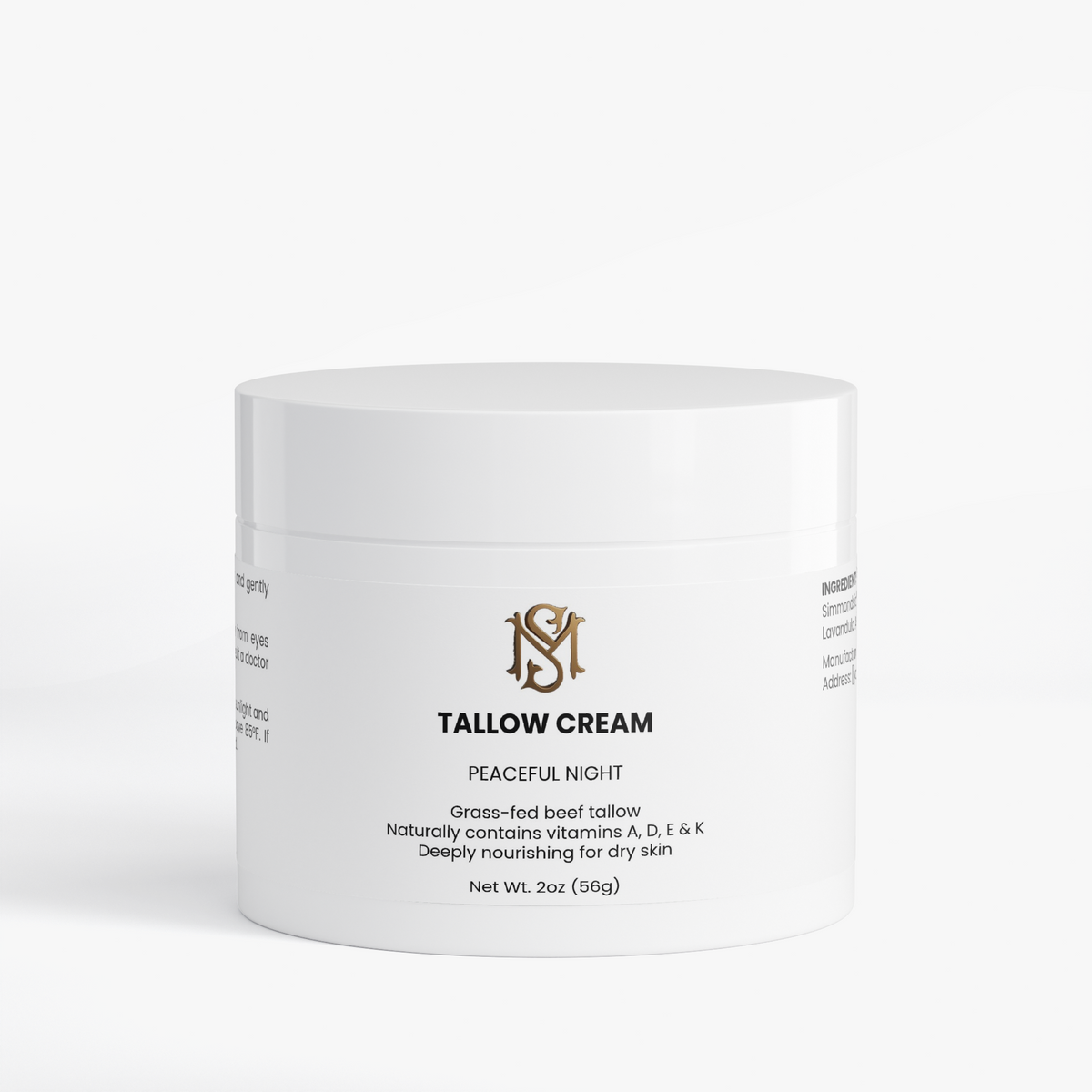 Tallow Cream Peaceful Night