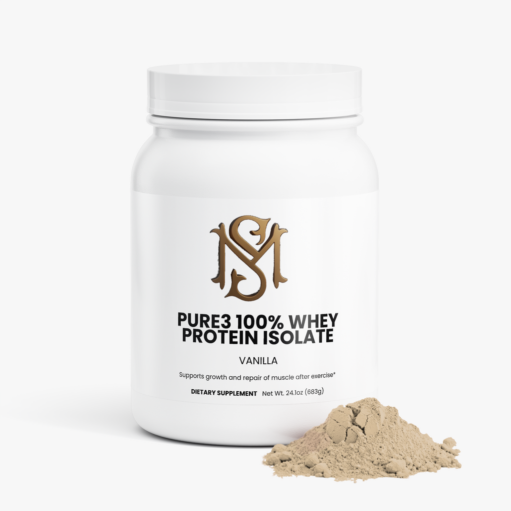 Pure3 100% Whey Protein Isolate (Vanilla)
