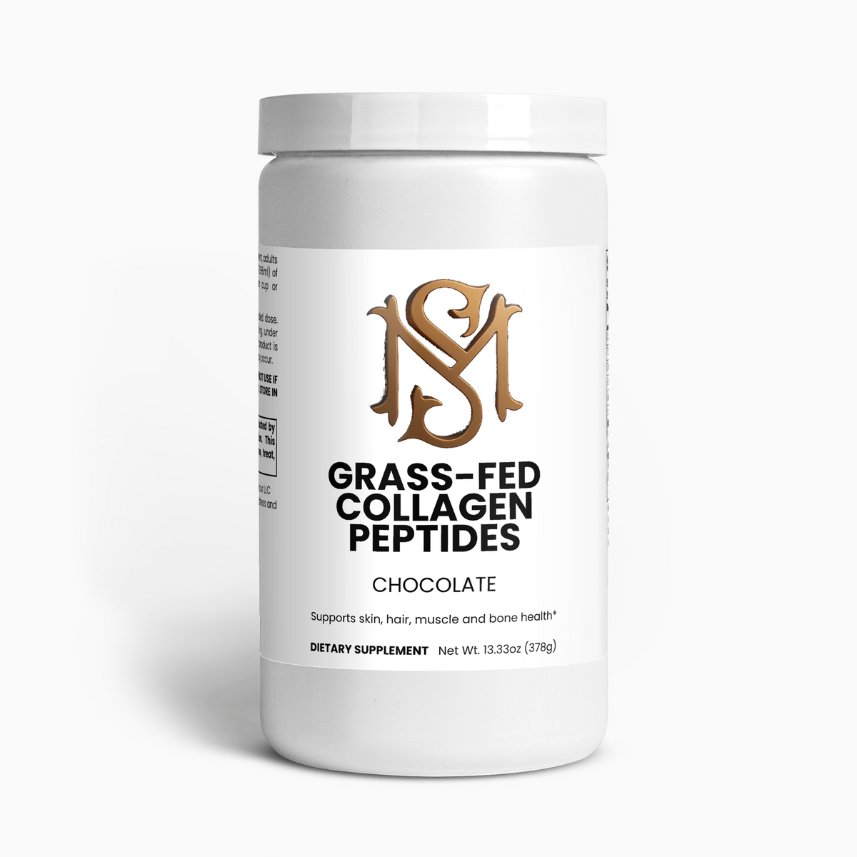 Grass-Fed Collagen Peptides Powder (Chocolate)
