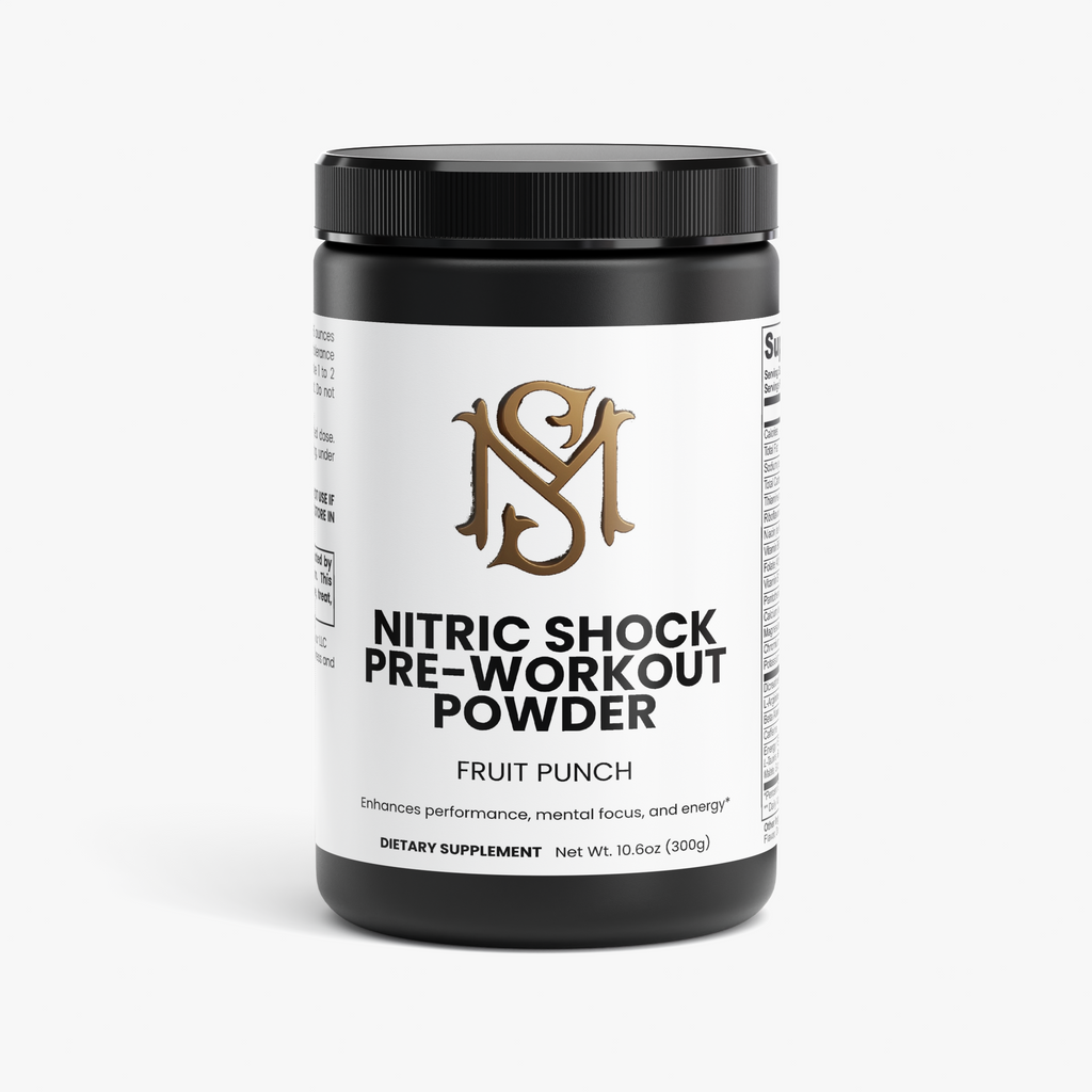 Nitric Shock Pre-Workout Powder (Fruit Punch)