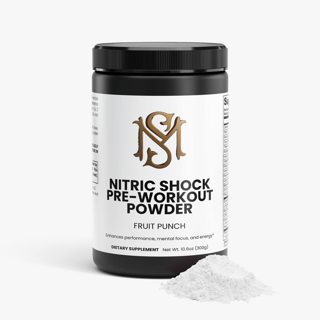 Nitric Shock Pre-Workout Powder (Fruit Punch)