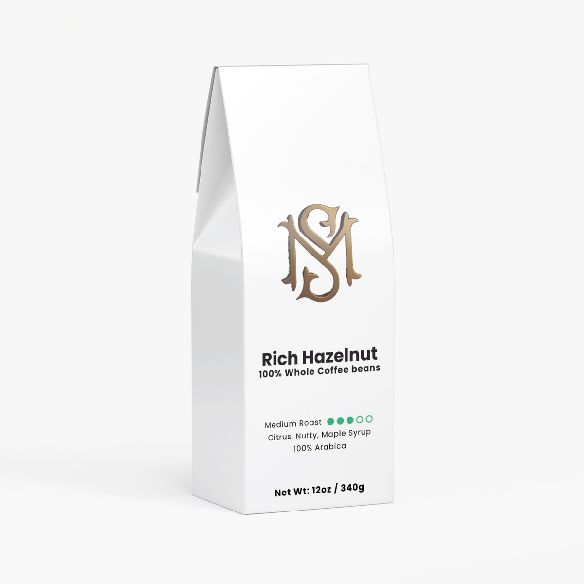 Rich Hazelnut Coffee (Medium Roast)