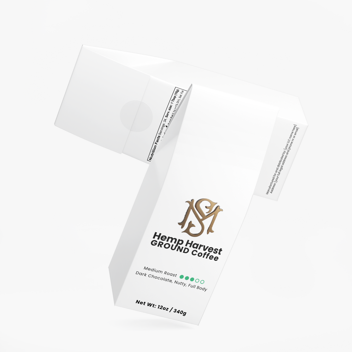 Hemp Harvest Coffee (Medium Roast)