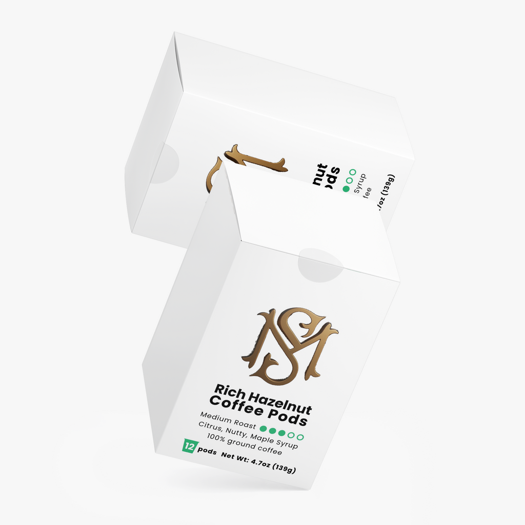 Rich Hazelnut Coffee Pods (Medium Roast)