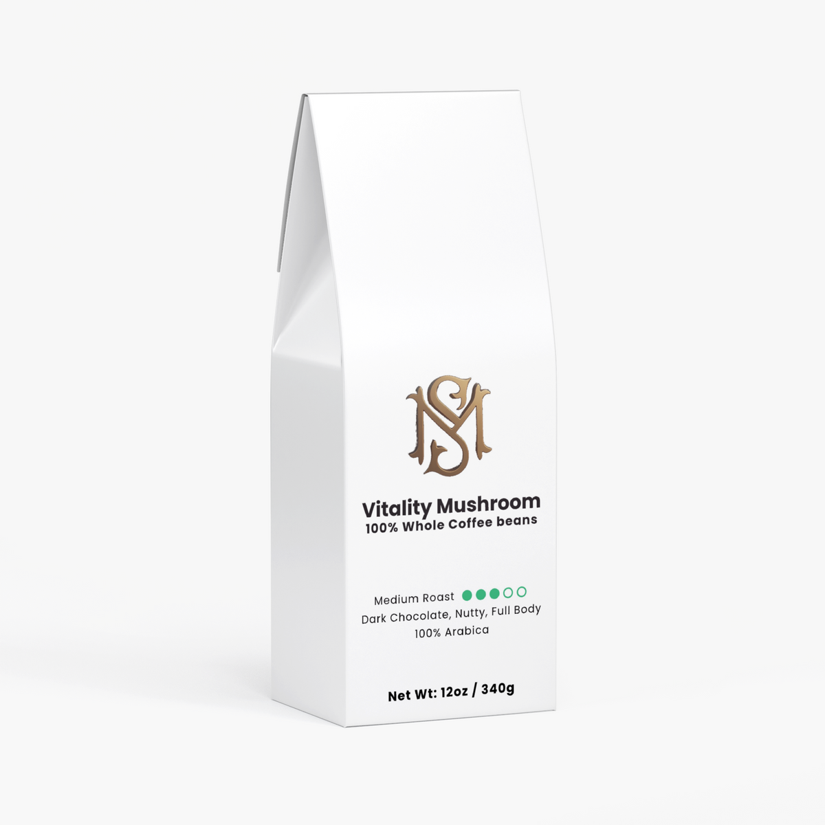 Vitality Mushroom Coffee (Medium Roast)